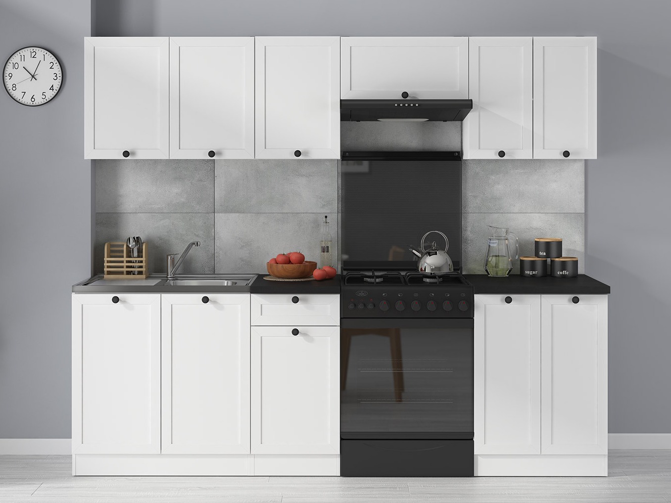 Køkkenkollektion Classic White Oak