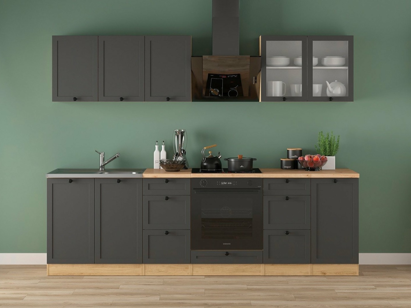 Køkkenkollektion Classic Grey Oak