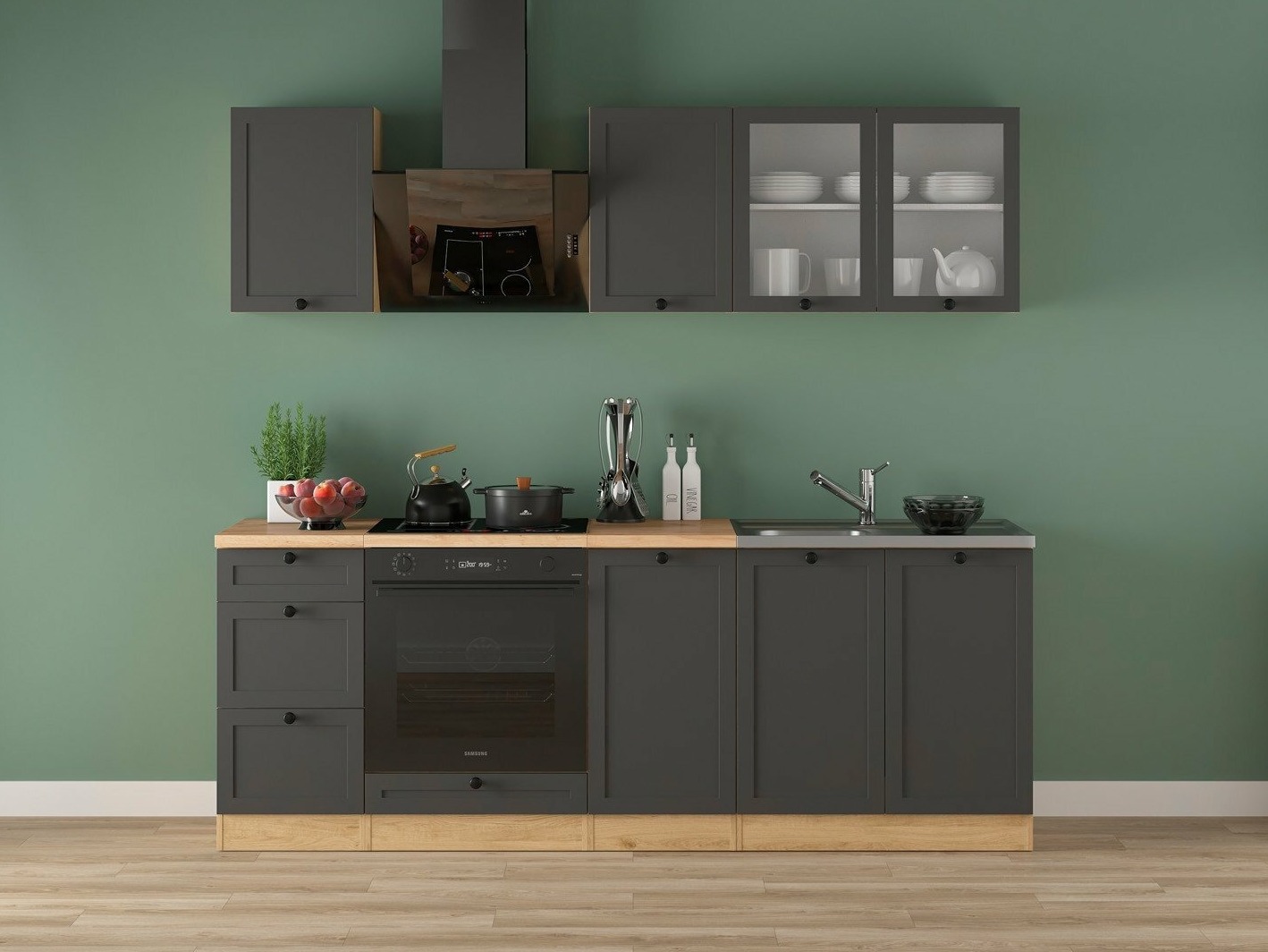 Kategori Køkkenkollektion Classic Grey Oak