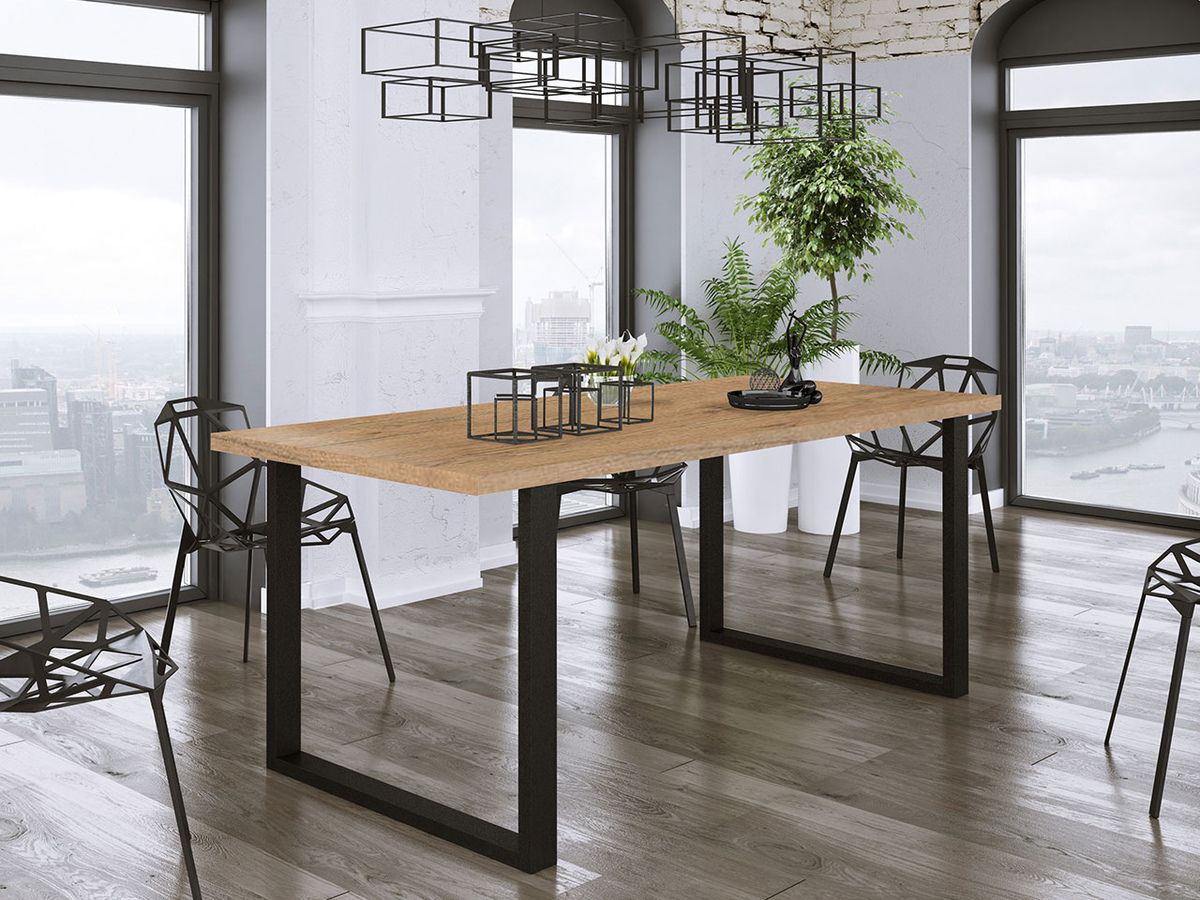 Bord Tucson 138 (Lancelot eg + Sort)
