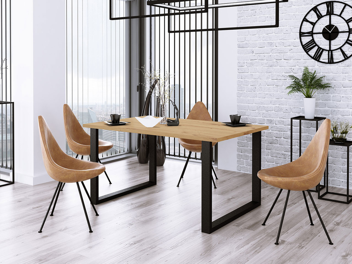 Bord Tucson 139 (Artisan eg + Sort)