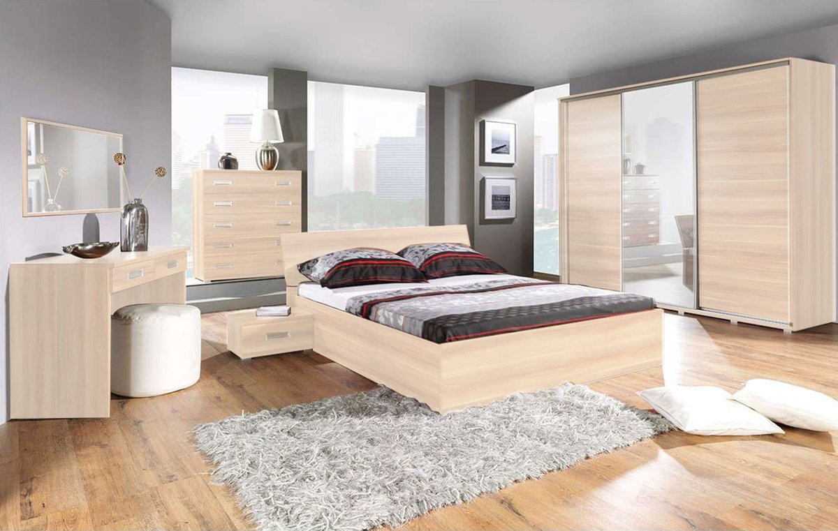 Soveværelsessæt Elicavo 106 (Sonoma eg)