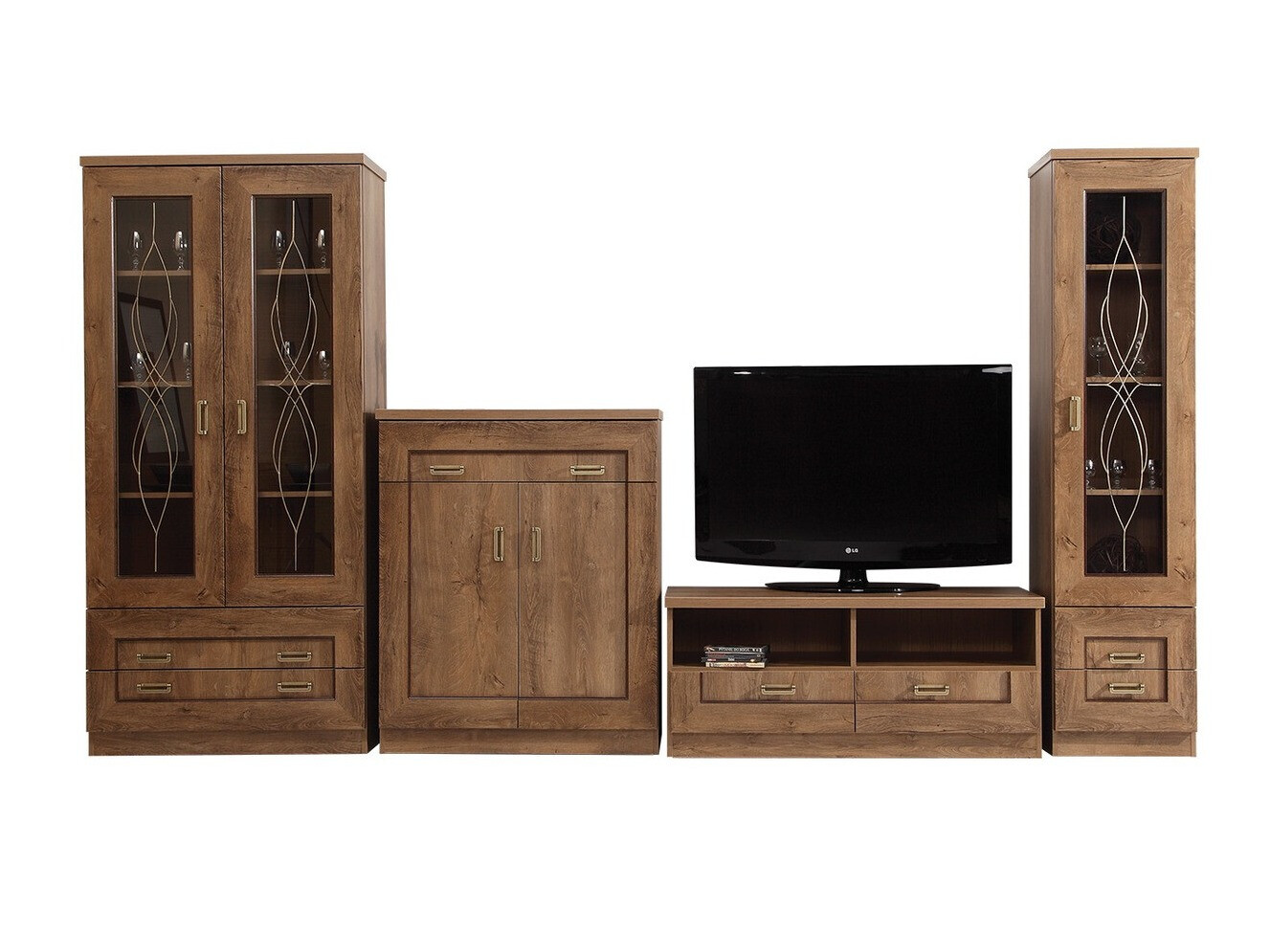 Stuemøbelsæt Lircava 119 (Lefkas eg)