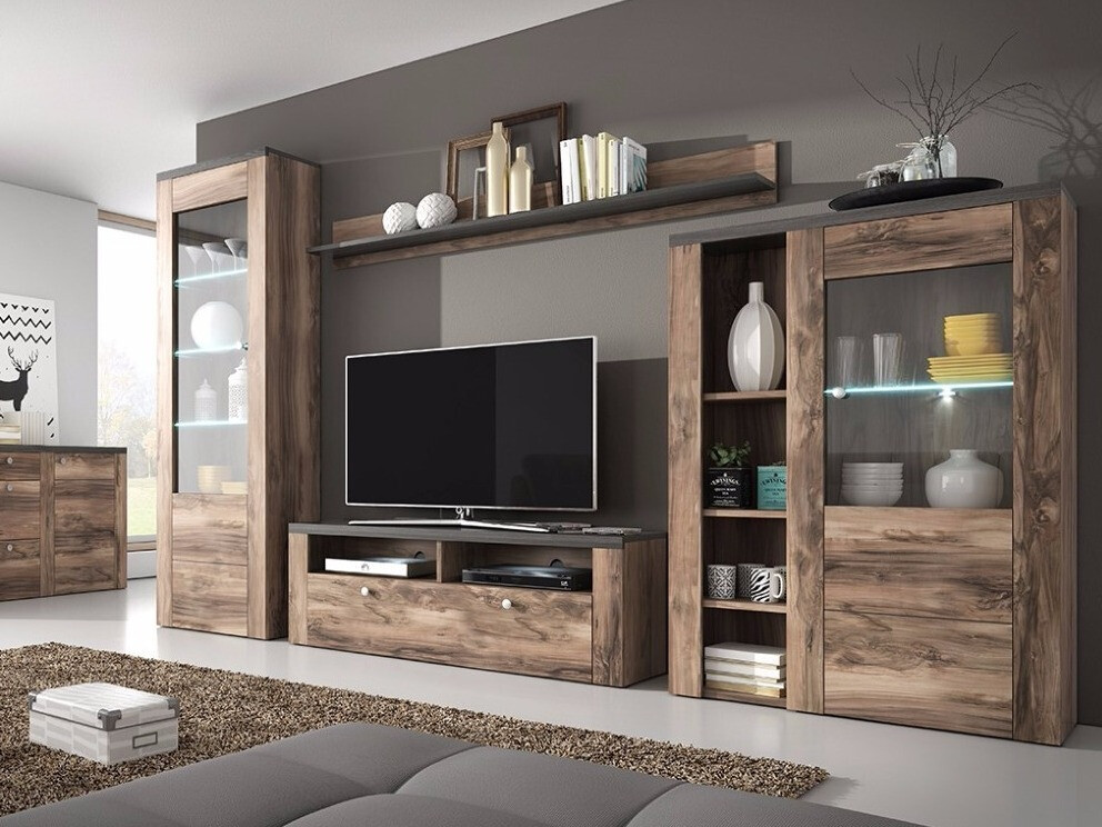 Stuemøbelsæt Salelbo 100 (Nød)