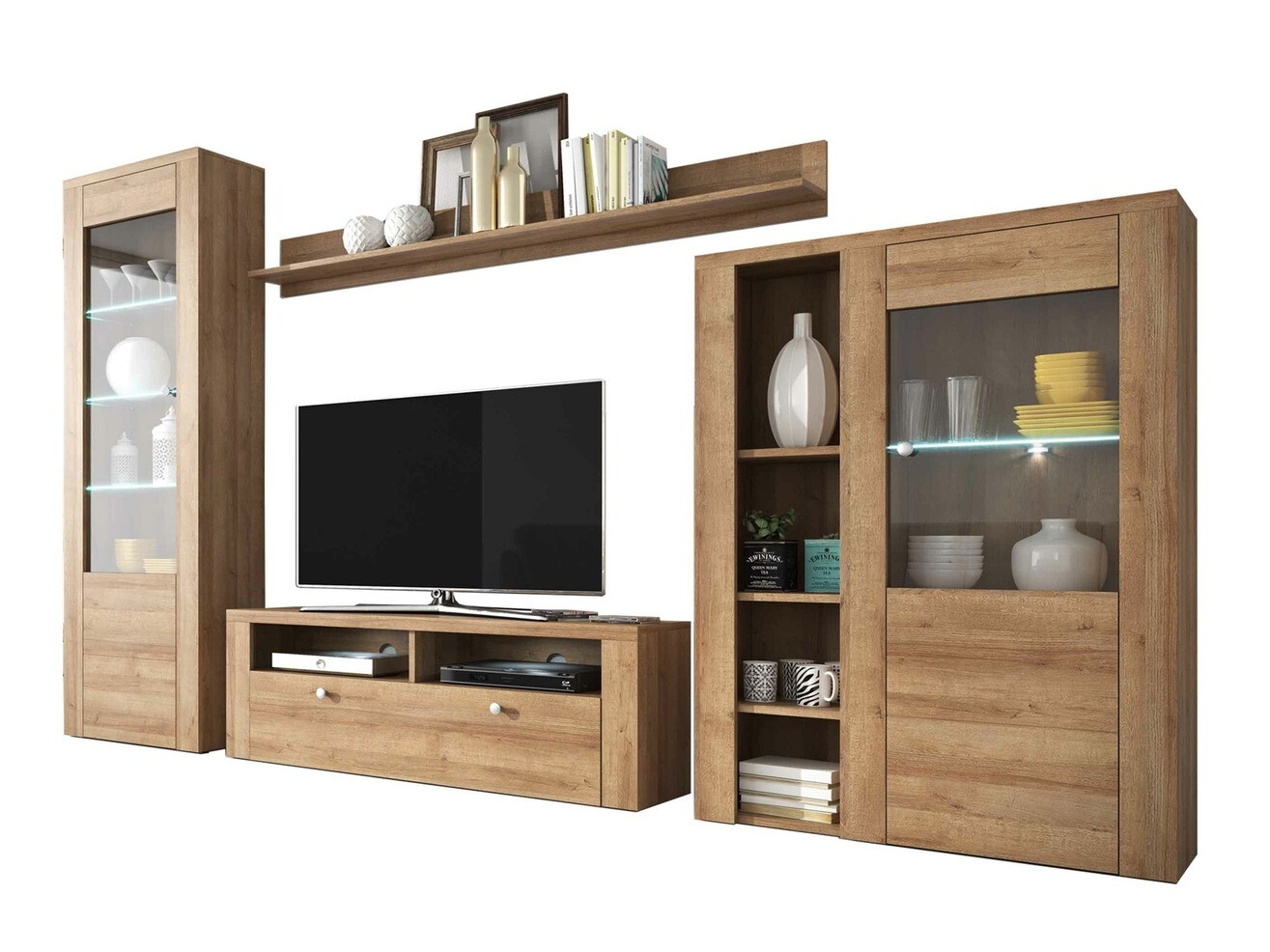 Stuemøblersæt Salelbo 100 (Rivera egetræ)