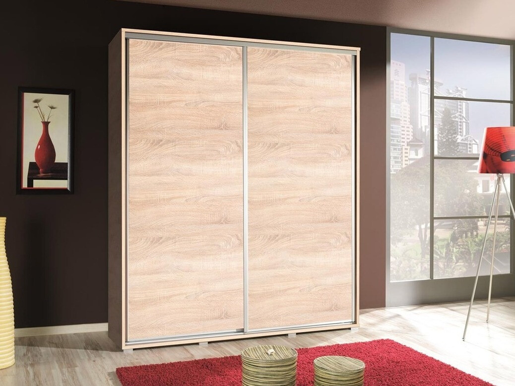 Garderobeskab Murrieta 100 (Sonoma eg)