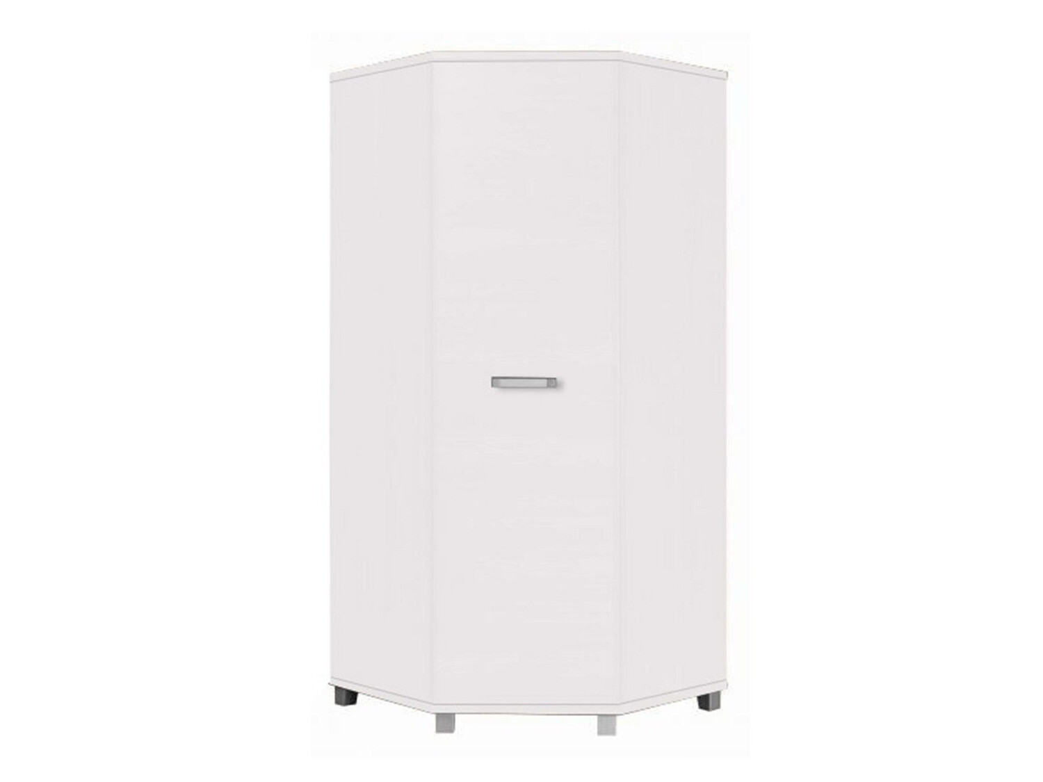 Hjørnegarderob Murrieta 108 (Hvid)