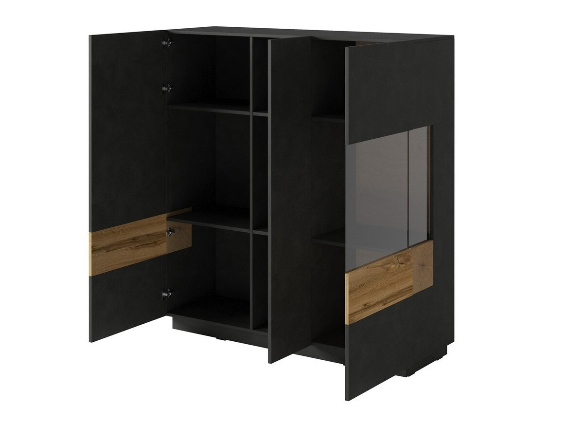 Stuemøbelsæt Livlore 110 (Matera grå + Wotan eg)