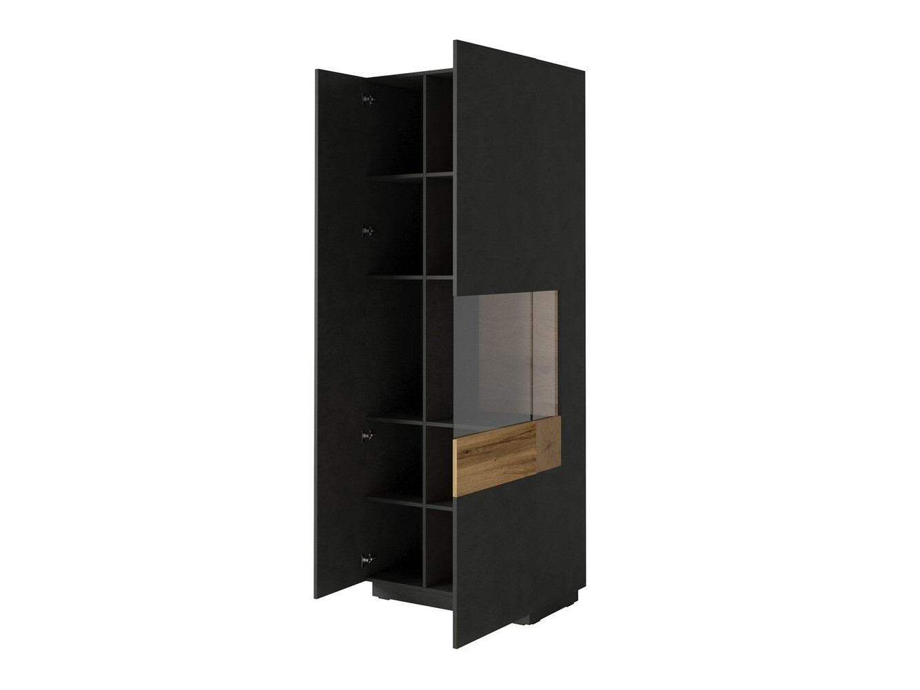 Stuemøbelsæt Livlore 108 (Matera grå + Wotan eg)