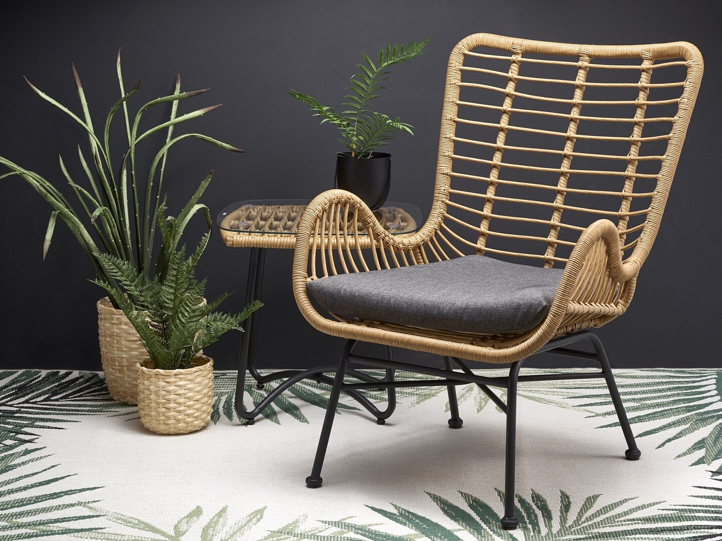 Udendørs lænestol Houston 1095