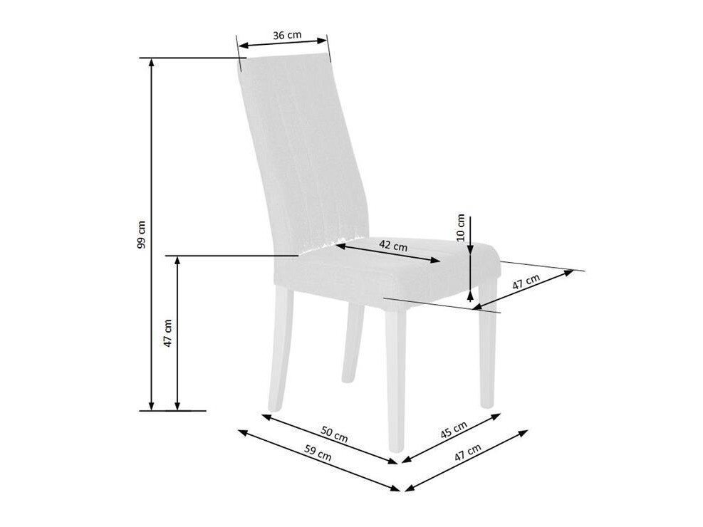 Stol Houston 536 (Inari 91 + Hvid)