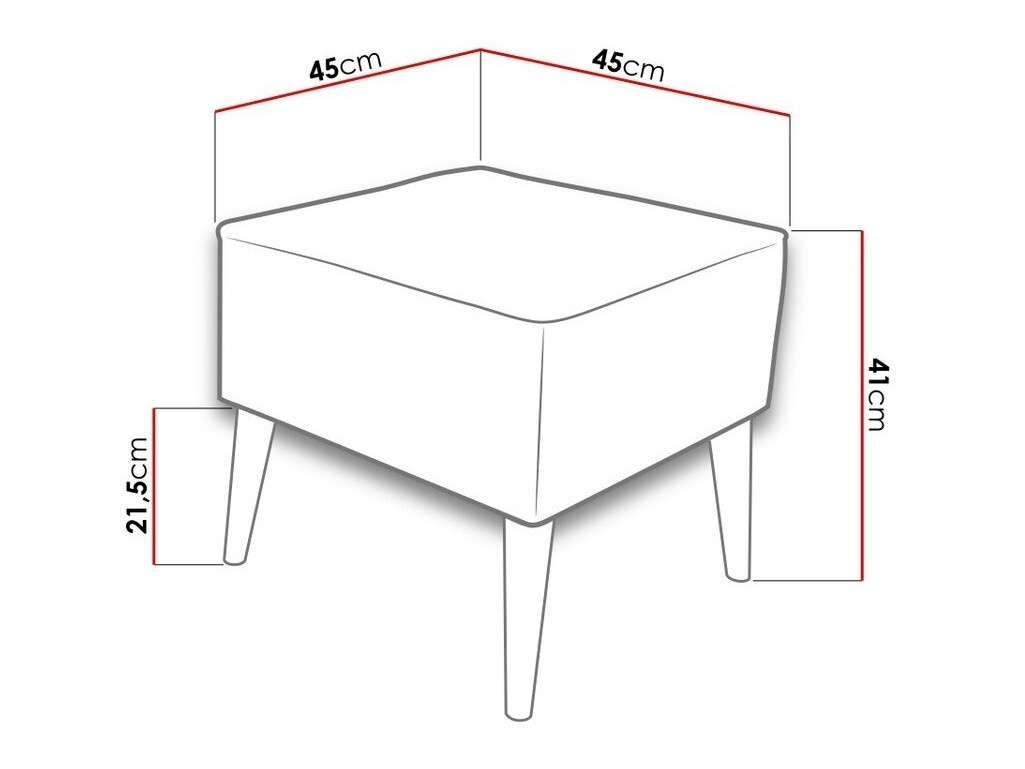 Puf Comfivo Ulmus I (Alfa 01)