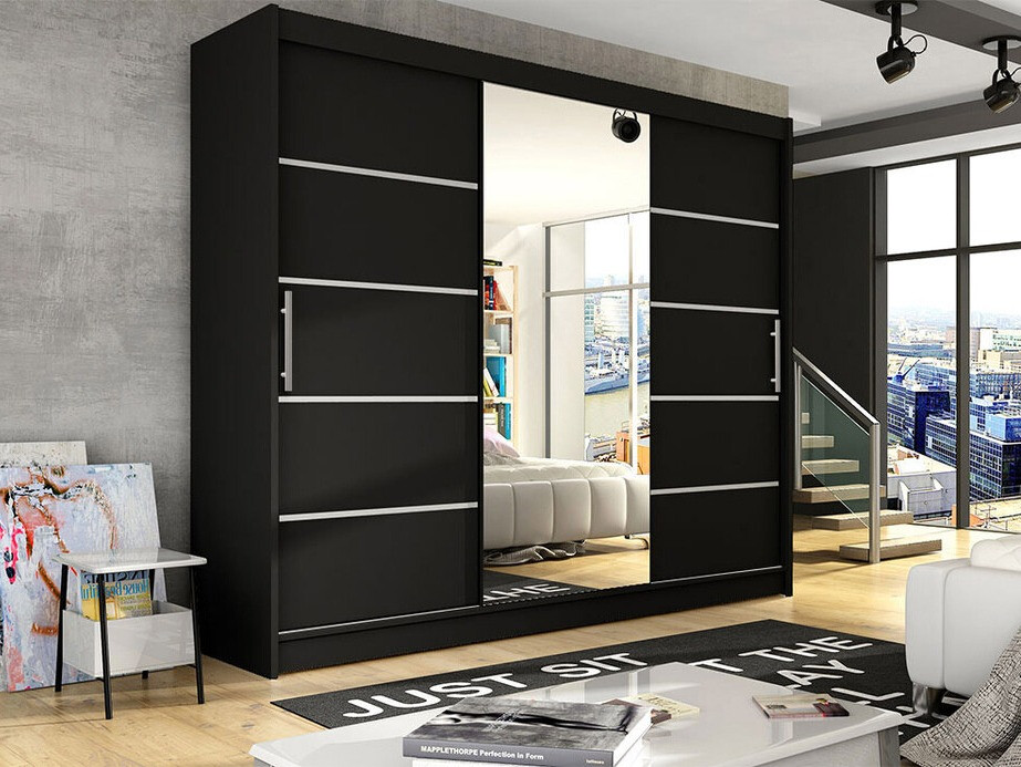 Garderobeskab Closico 131 (Sort)