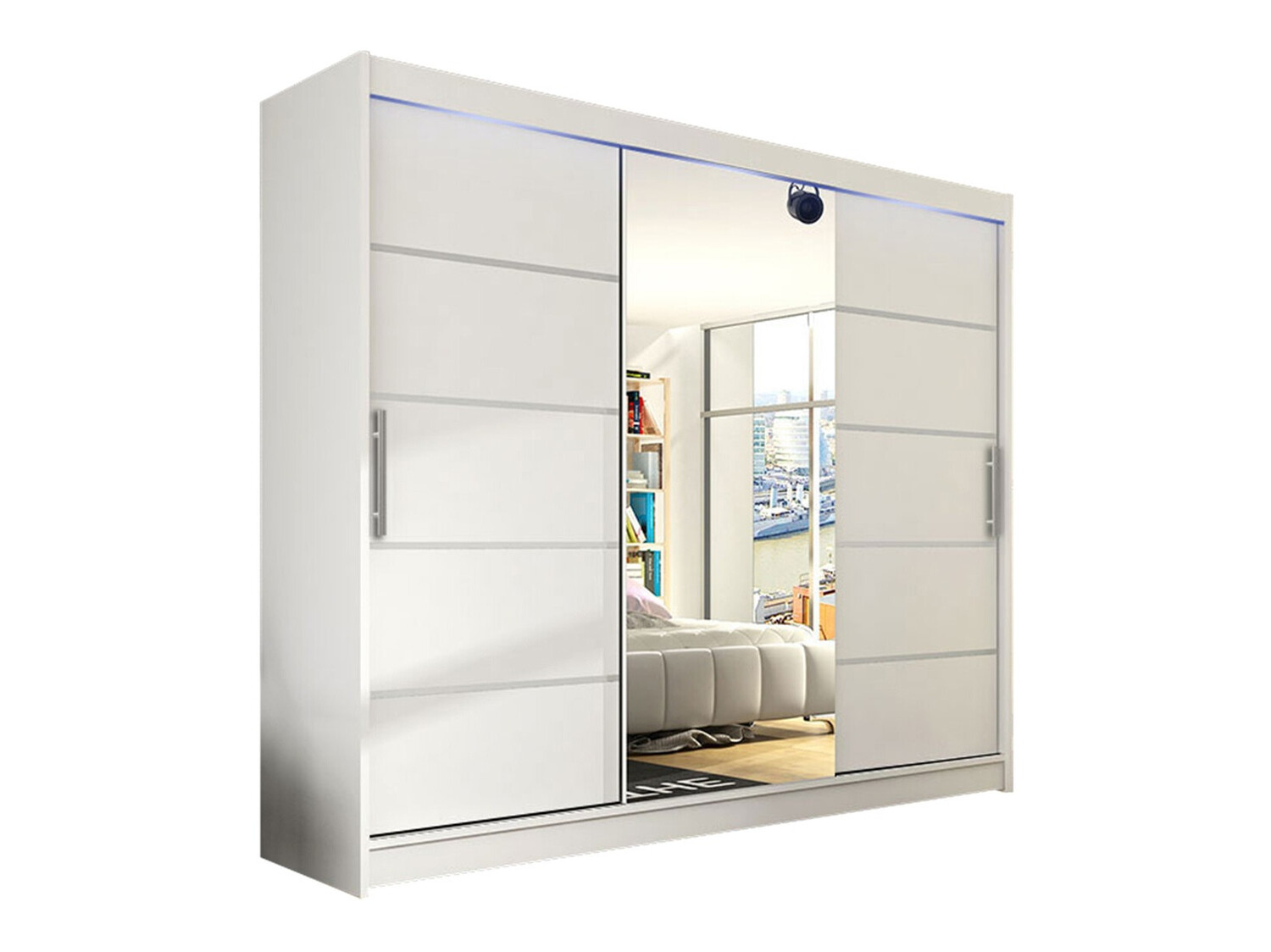 Garderobeskab Closico Ordo VI (Hvid)