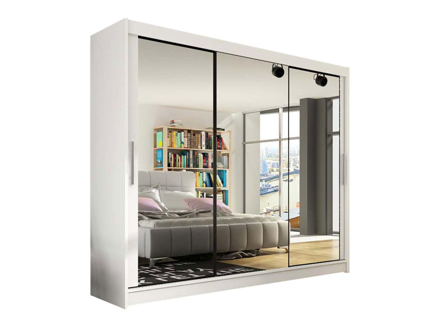 Garderobeskab Closico Ordo III (Hvid)