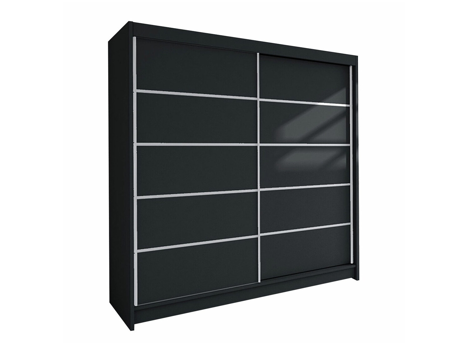 Garderobeskab Closico Cavaris IV (Sort)