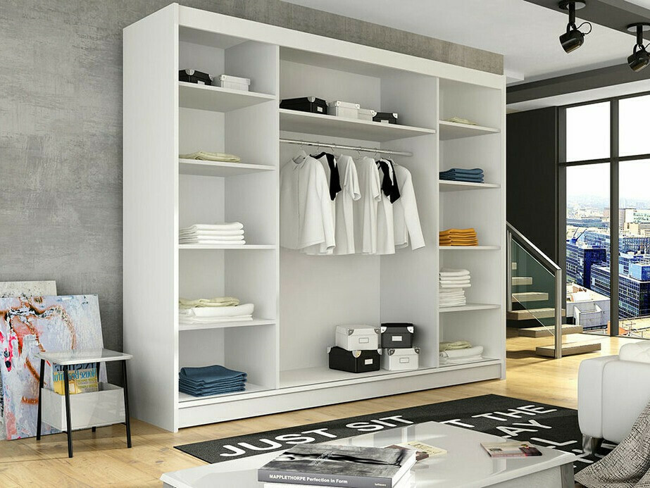 Garderobeskab Closico Ordo V (Hvid)