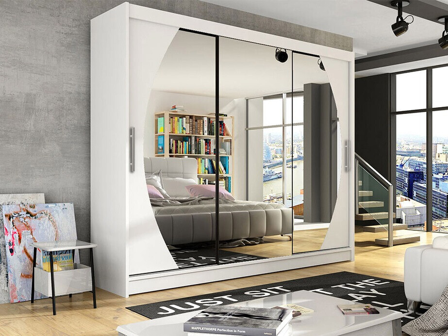 Garderobeskab Closico Ordo V (Hvid)