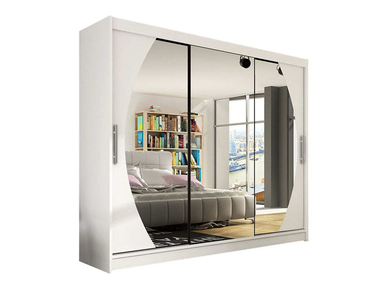 Garderobeskab Closico Ordo V (Hvid)