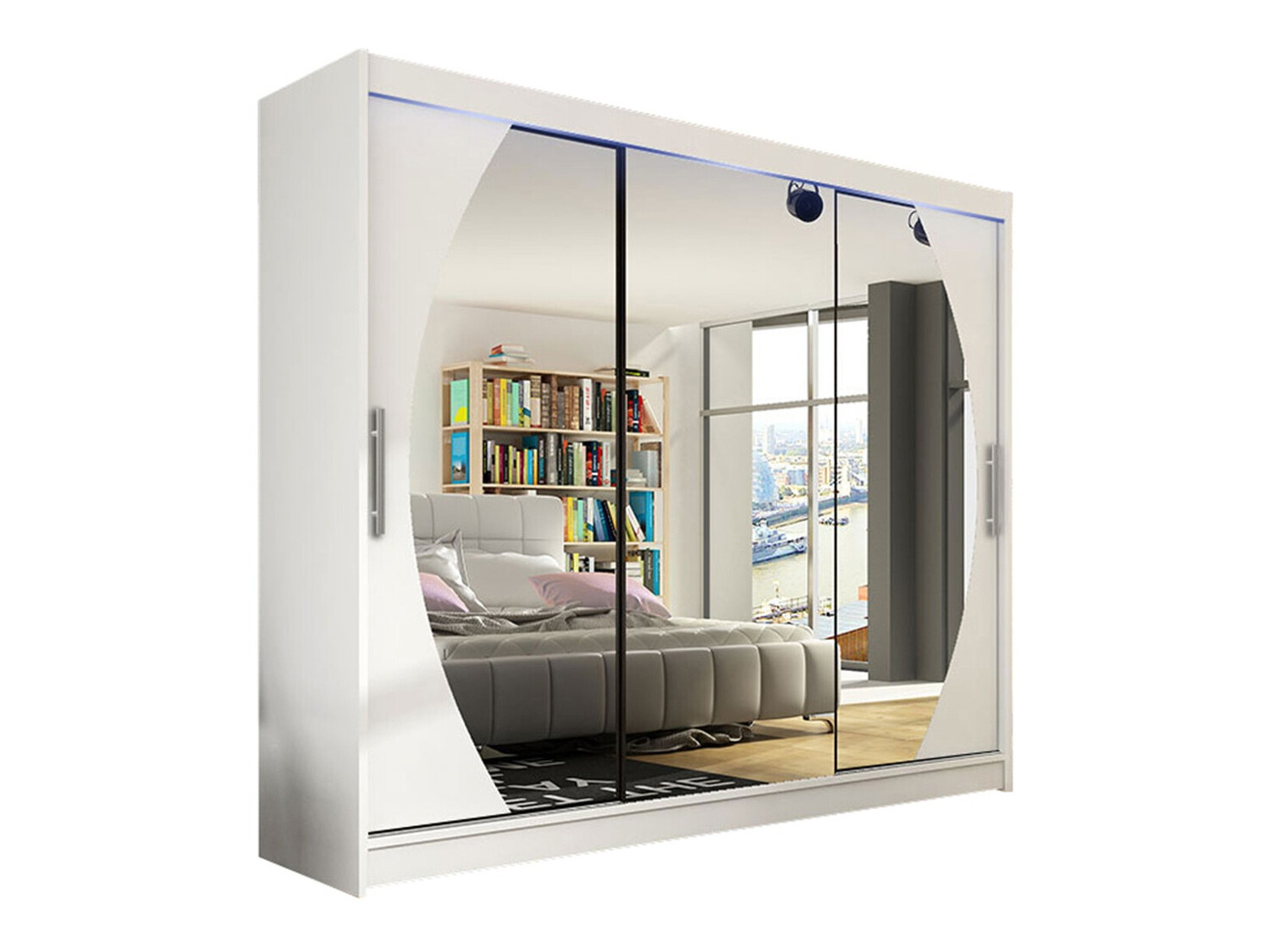 Garderobeskab Closico Ordo V (Hvid)