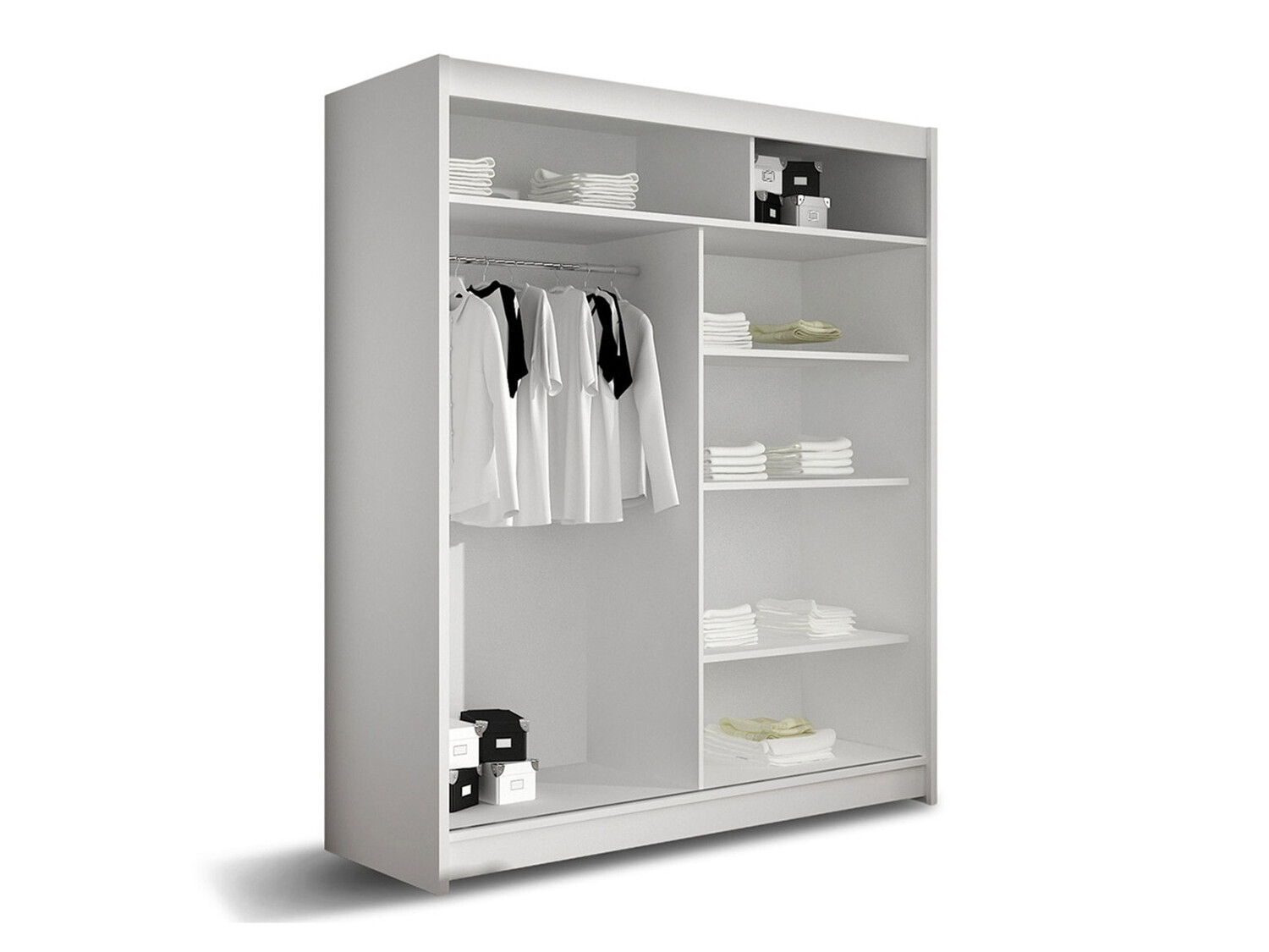 Garderobeskab Closico Camera X (Trøffel egetræ)