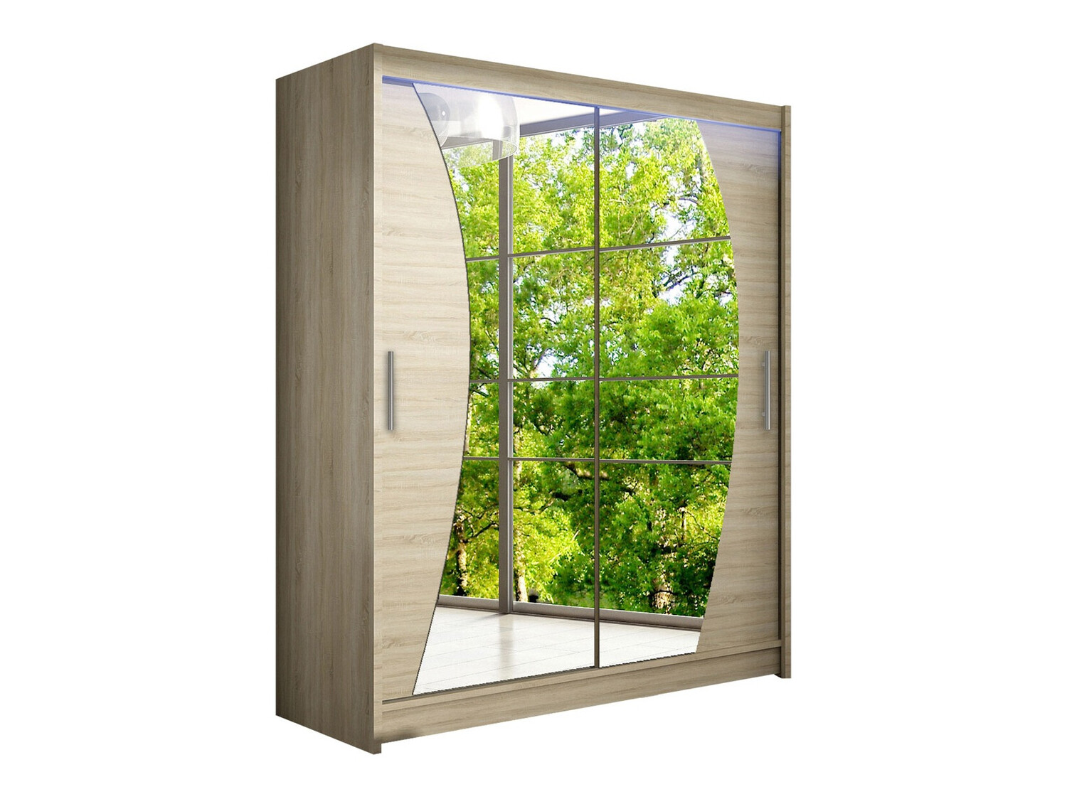 Garderobeskab Closico Camera X (Sonoma eg)