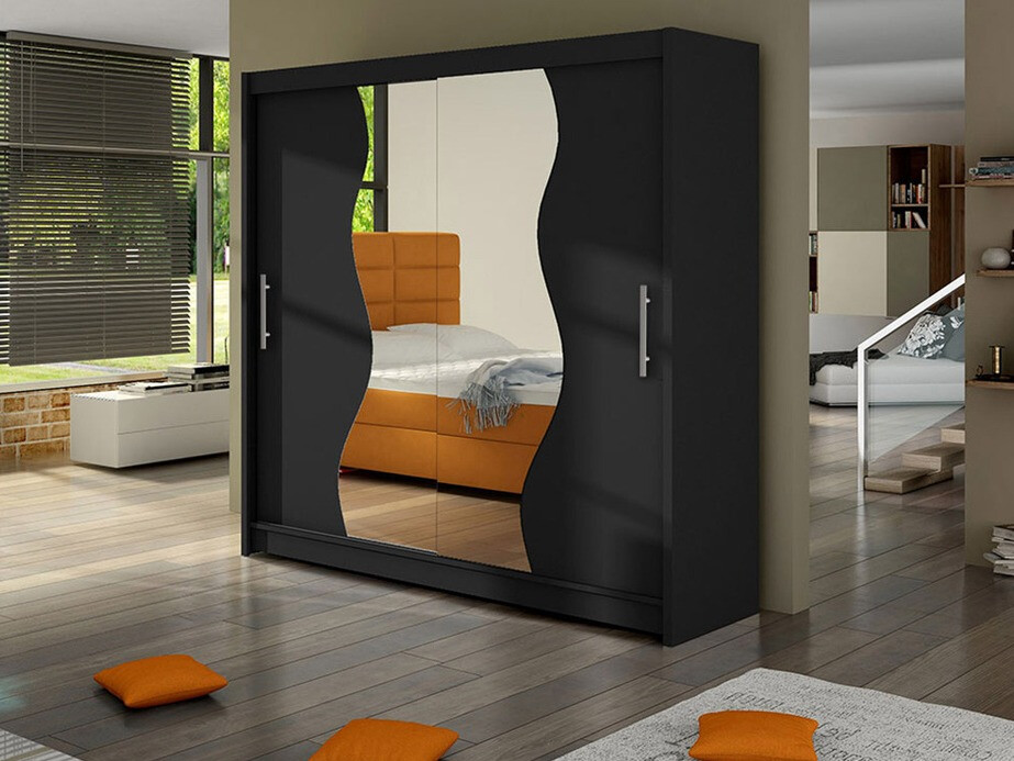 Garderobeskab Closico Area (Sort)