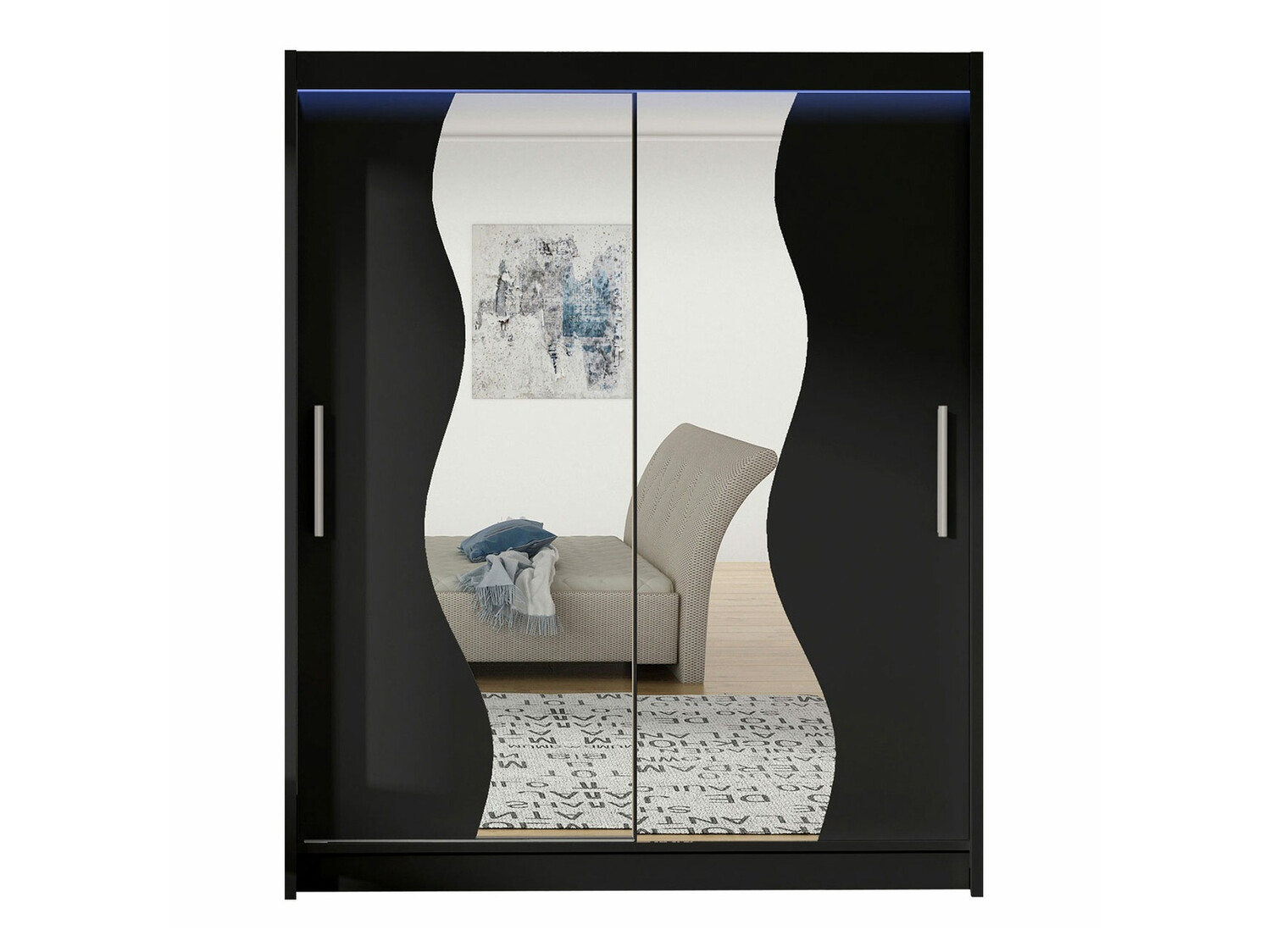 Garderobeskab Closico Camera S (Sort)