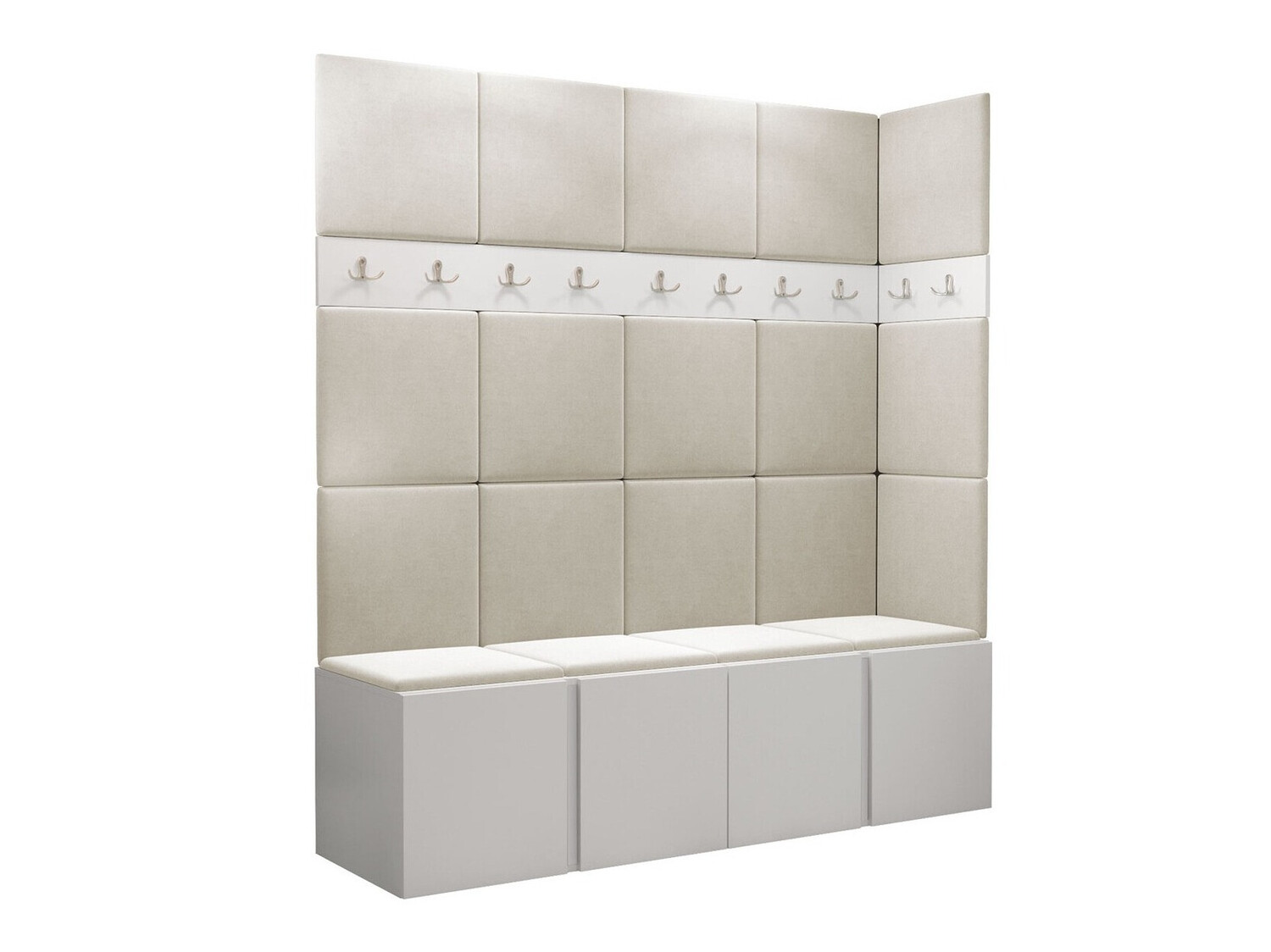 Entrésæt Pinis II (Hvid)