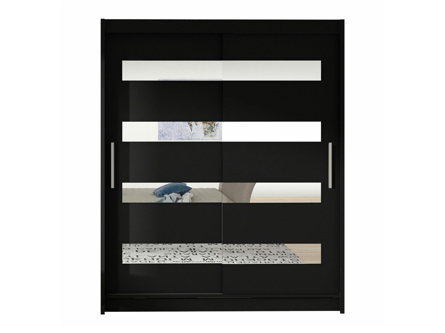 Garderobeskab Closico Camera XIII (Sort)