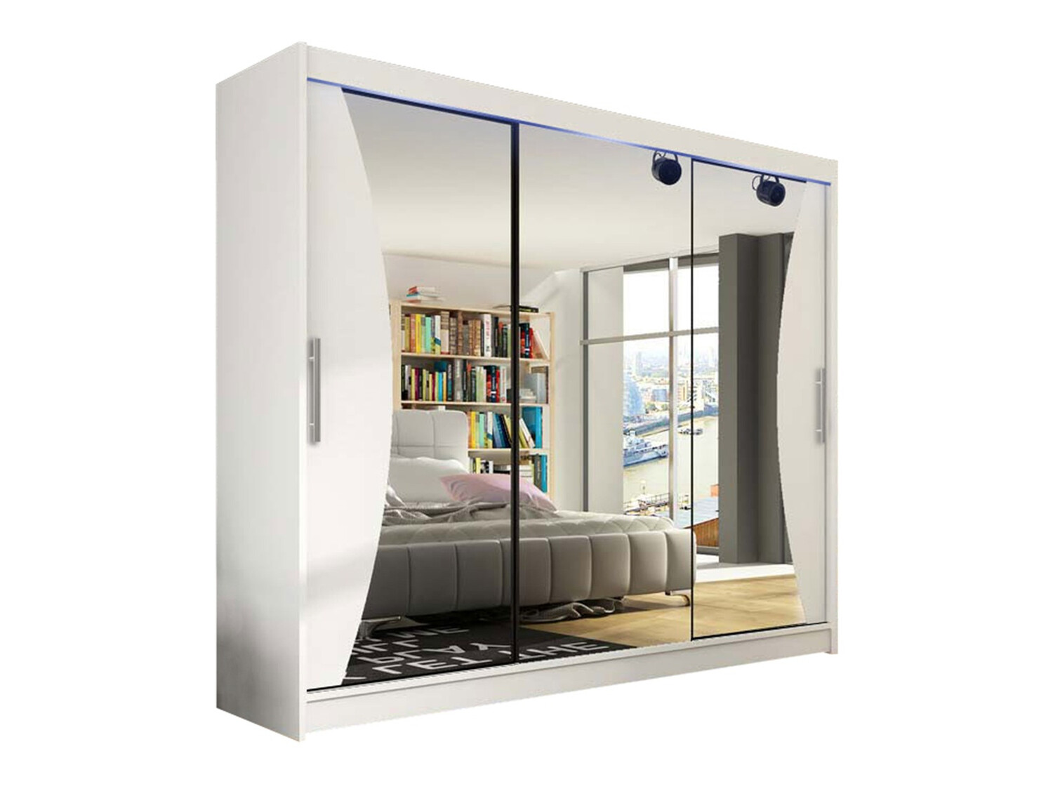 Garderobeskab Closico Ordo IV (Hvid)