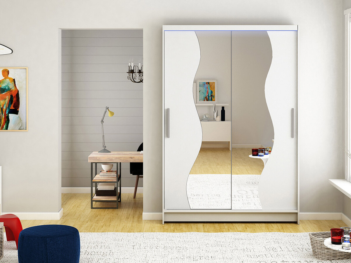 Garderobeskab Closico 139 (Hvid)