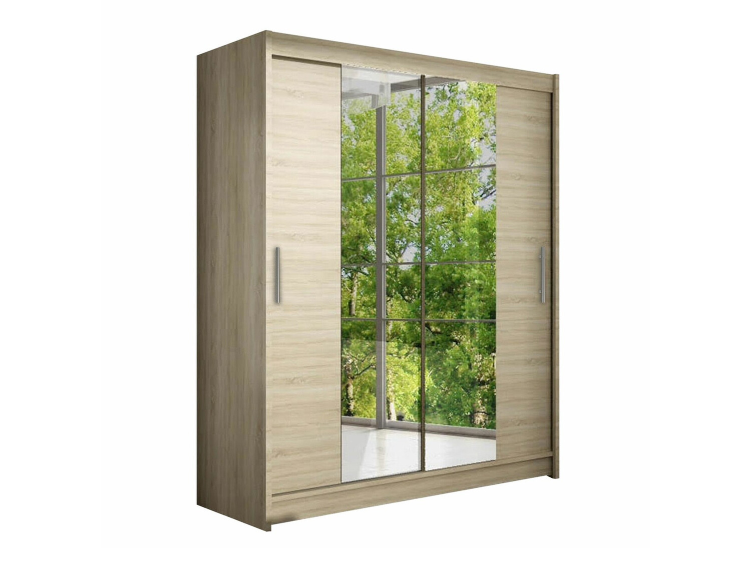 Garderobeskab Closico Camera II (Sonoma eg)