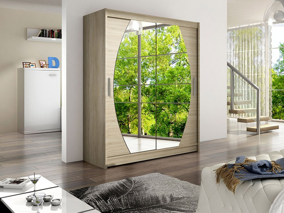 Garderobeskab Closico Camera VIII (Sonoma eg)