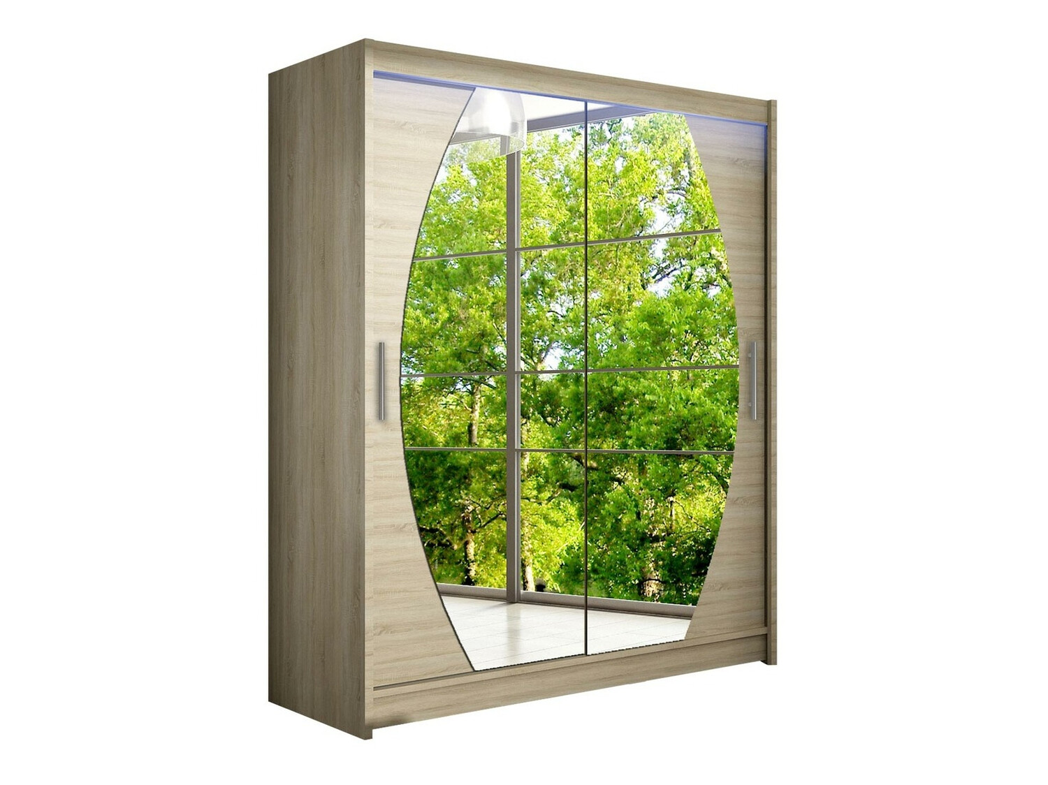 Garderobeskab Closico Camera VIII (Sonoma eg)