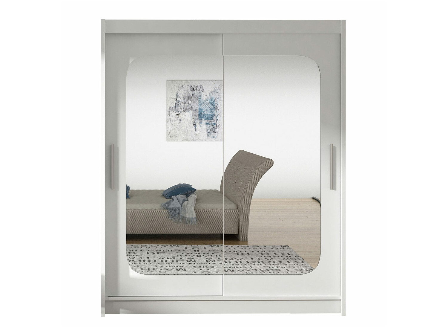 Garderobeskab Closico Camera XII (Hvid)