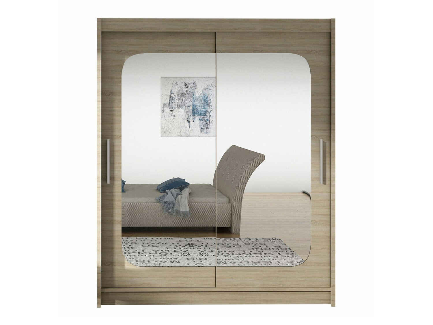 Garderobeskab Closico Camera XII (Sonoma eg)