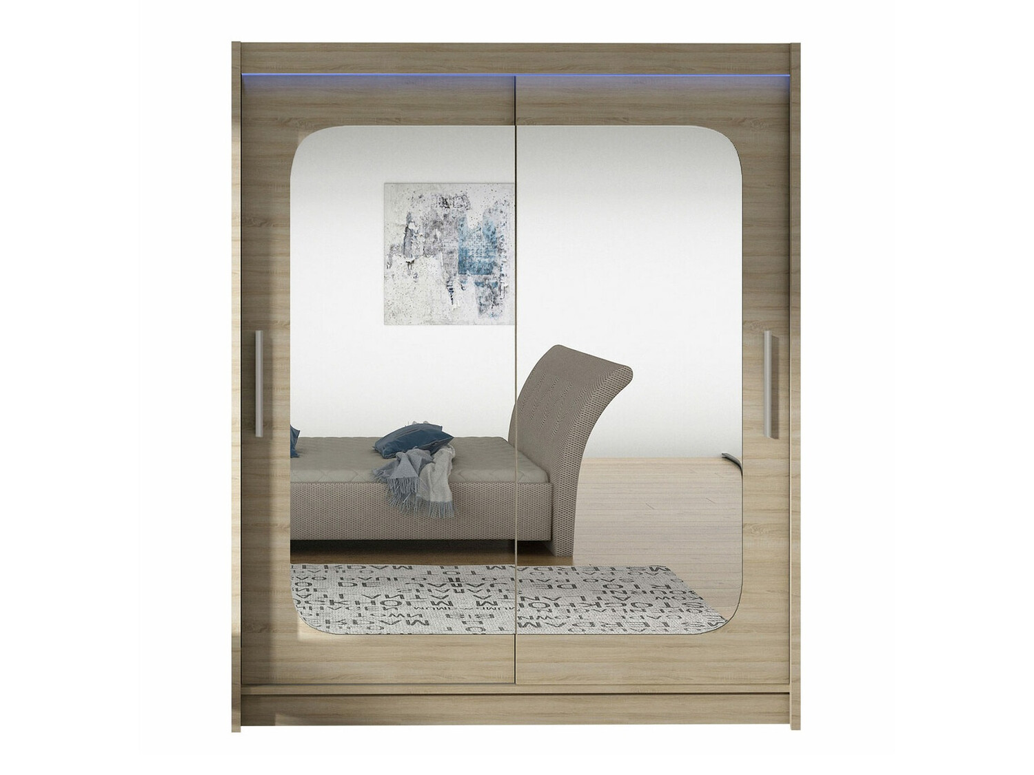 Garderobeskab Closico Camera XII (Sonoma eg)