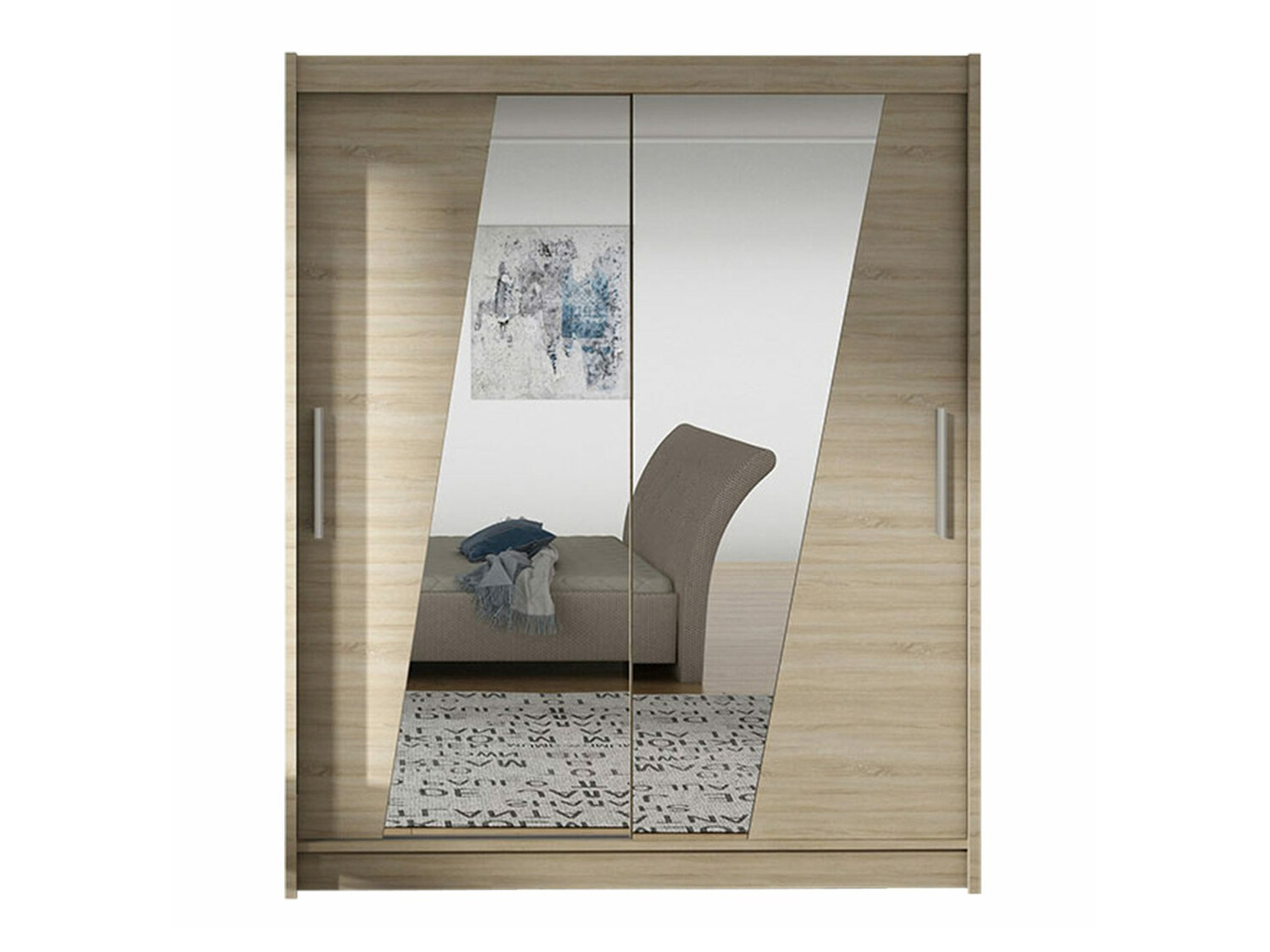 Garderobeskab Closico Camera XIV (Sonoma eg)