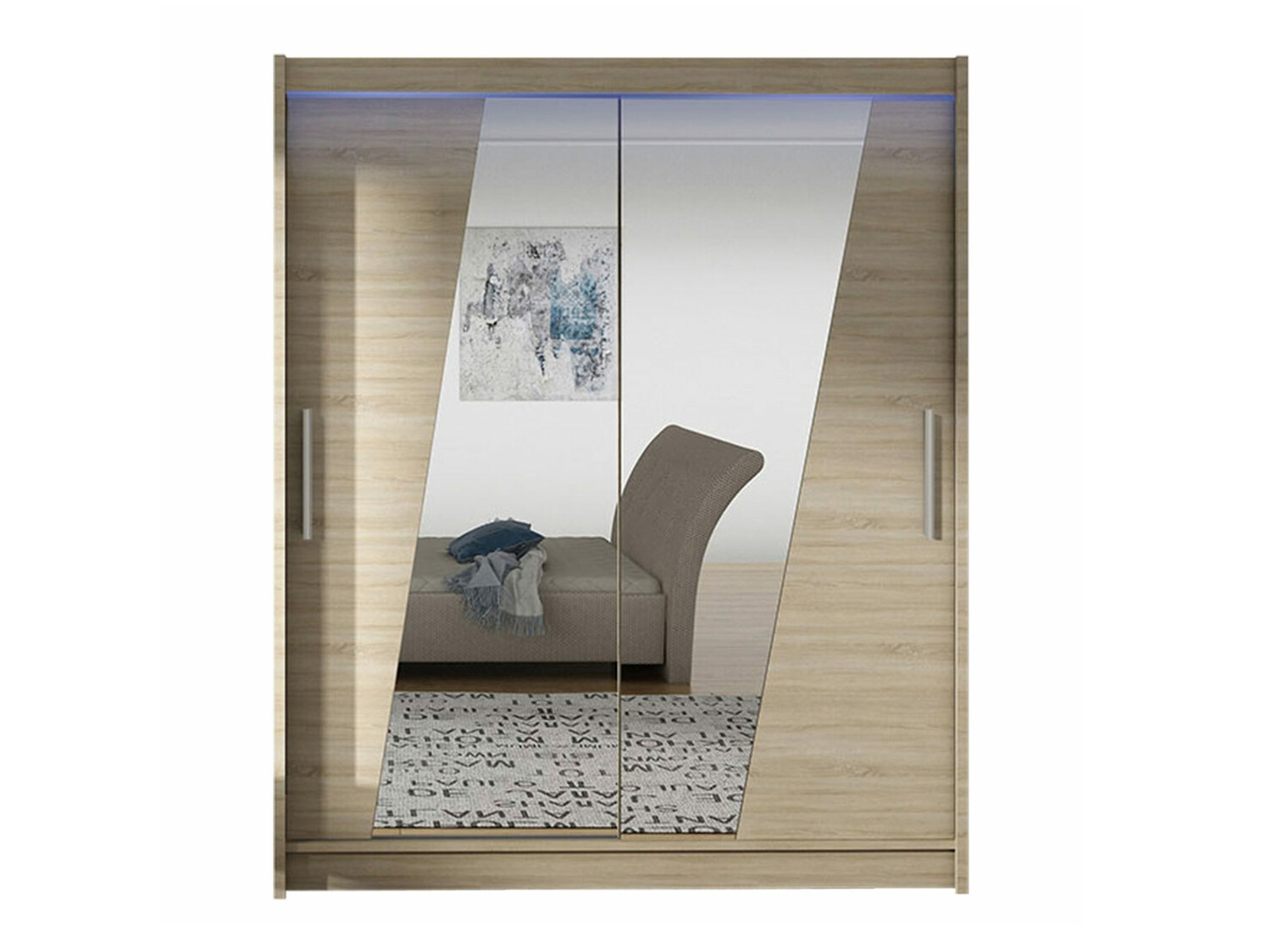 Garderobeskab Closico Camera XIV (Sonoma eg)