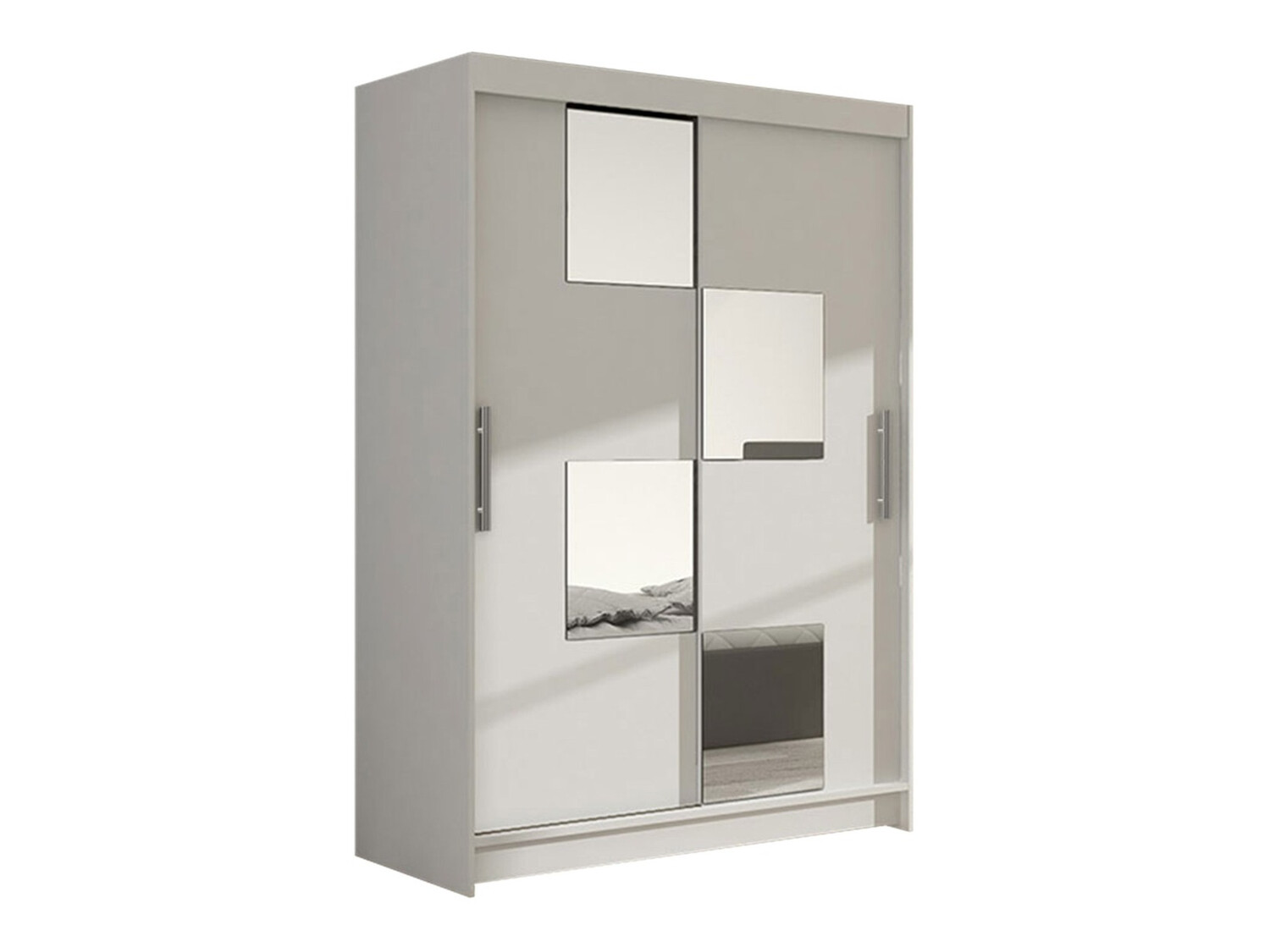 Garderobeskab Closico Pacron III (Hvid)