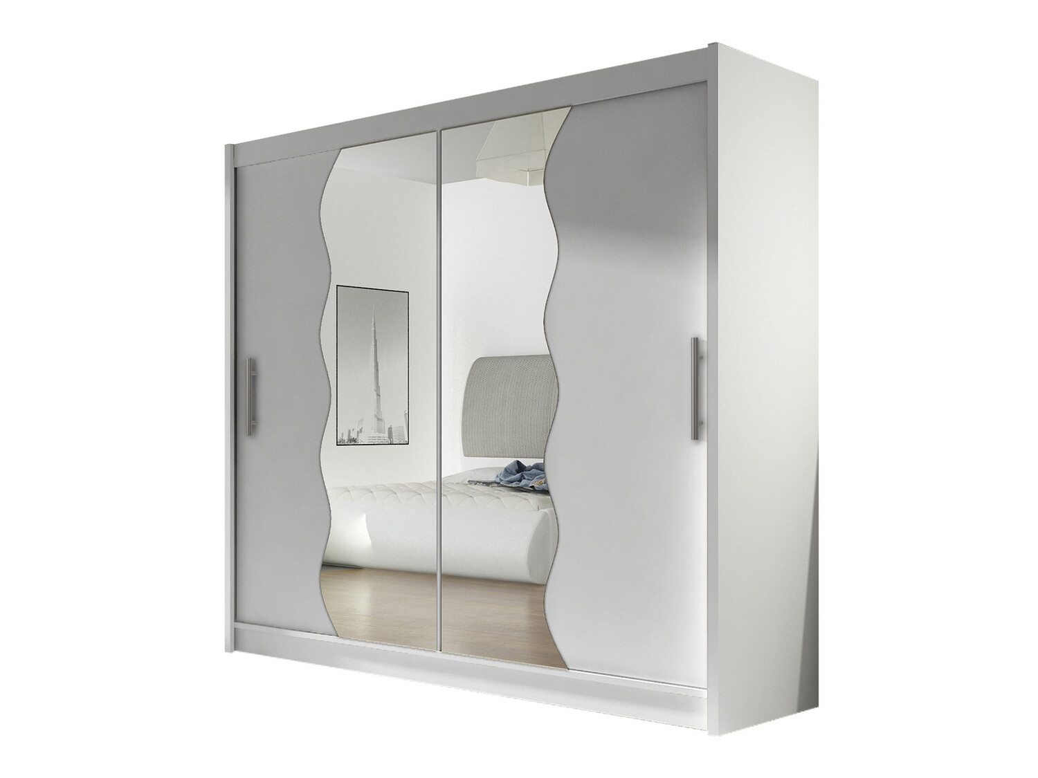 Garderobeskab Closico Pallor X (Hvid)