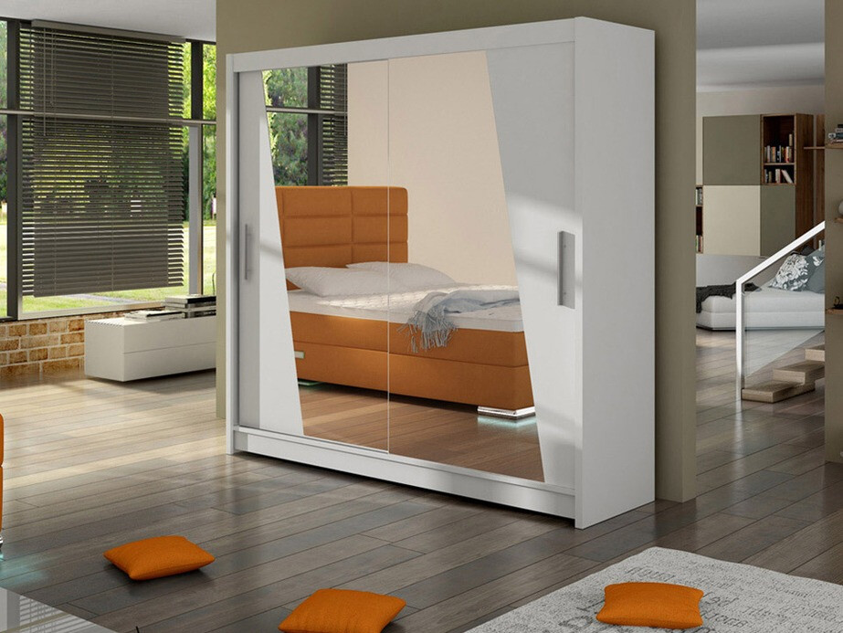 Garderobeskab Closico Pallor XIV (Hvid)