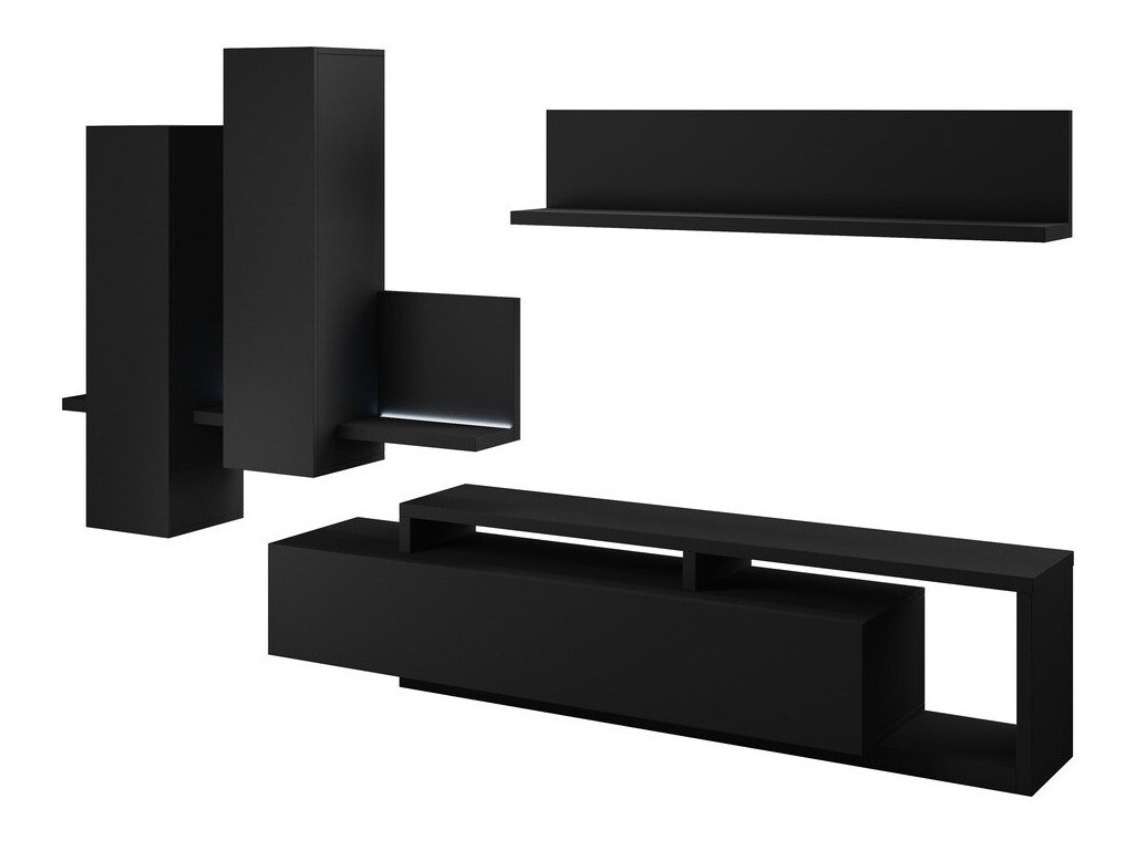 Stuemøblersæt Lutiva 100 (Mat sort)