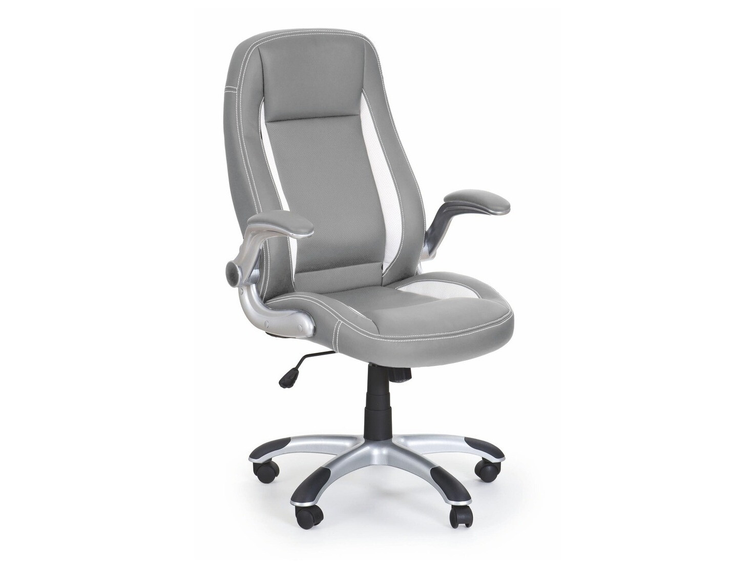 Kontorstol Houston 569 (Grå + Hvid)