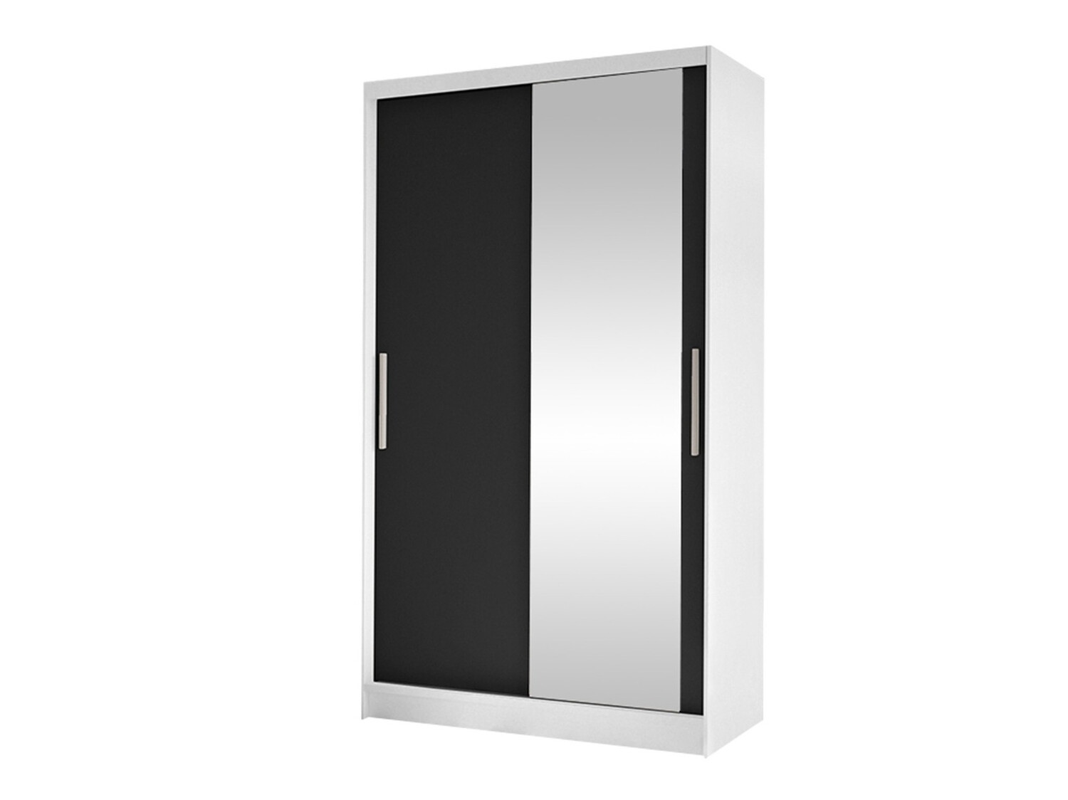 Garderobeskab Closico Structor VI (Hvid + Sort)