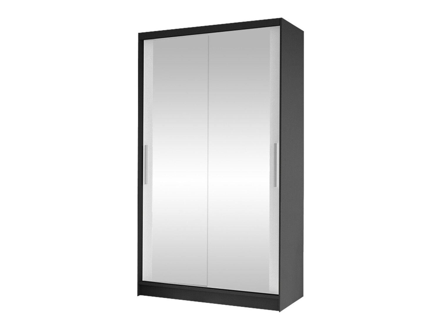 Garderobeskab Closico Structor VII (Sort + Hvid)