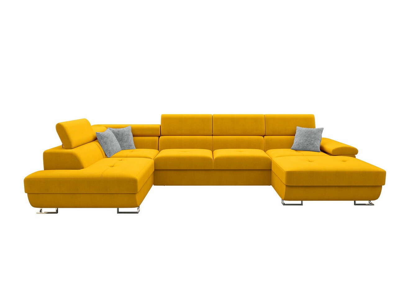 Hjørnesofa Comfivo Ruta VI (Venus Velvet 2916 + Miu 2059)