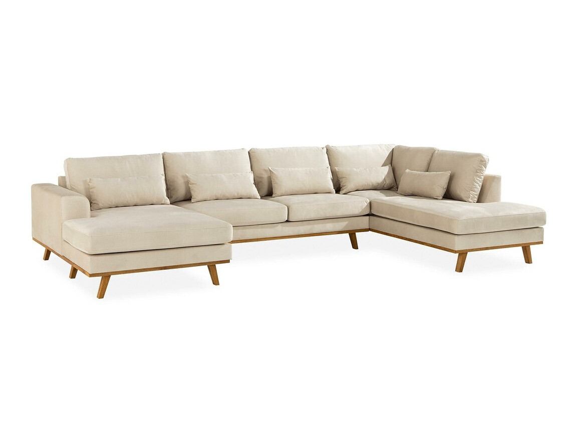 Hjørnesofa Floromo 101 (Monolith 04)