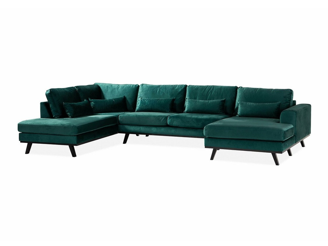 Hjørnesofa Floromo 101 (Monolith 37)